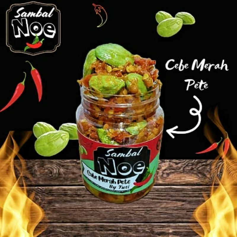 

Sambal Noe - Cabe Merah Pete