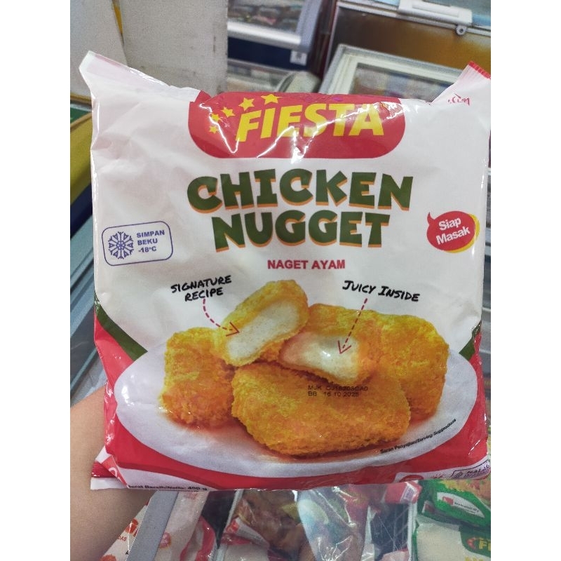 

FIESTA CHICKEN NUGGET 400g