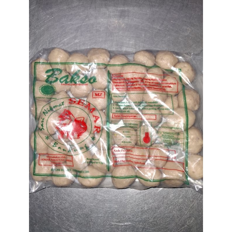

Baso sapi cap semar isi 50 butir