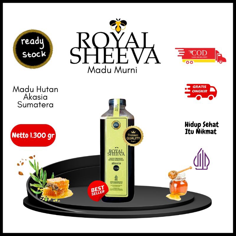 

Madu Murni Royal Sheeva 1.300 gr Madu Hutan Akasia Sumatera Halal MUI Madu Asli Premium