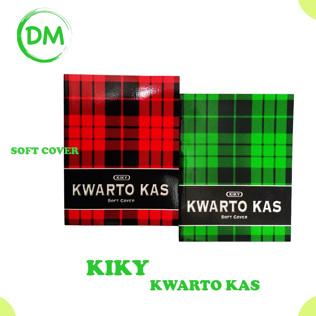 

DM- Buku Kas Kwarto Soft Cover / Buku Kwarto Kas Kiky Buku Keuangan Isi 80