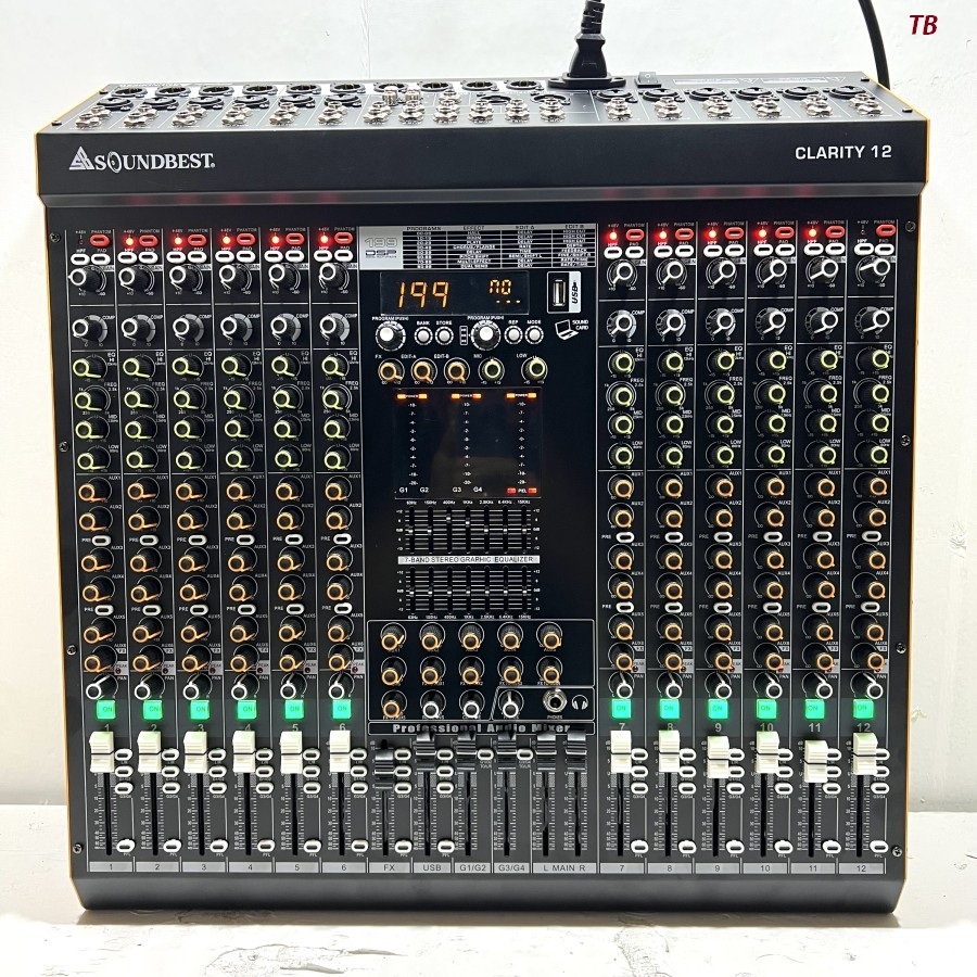 Mixer Soundbest Clarity 12 ORIGINAL 12 Channel