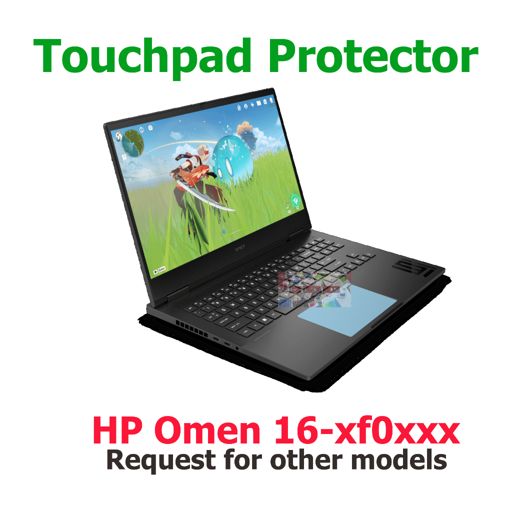 Touchpad Trackpad Protector HP Omen 16-xf0xxx