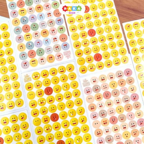 

Stiker Emoji / Stiker Ekspresi Hadiah Apresiasi Anak / Deco Jurnal Diary Scrapbook