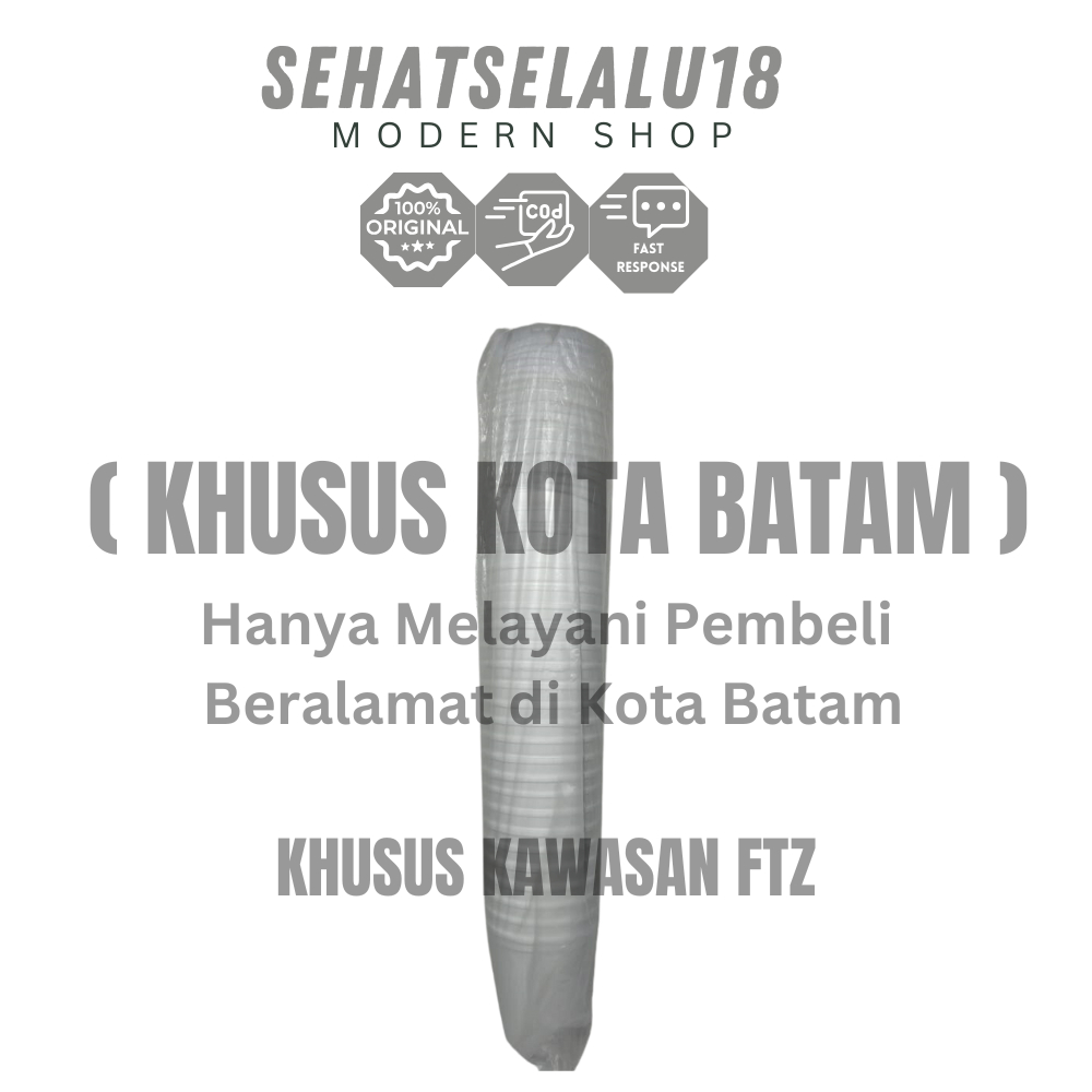 Cup Styrofoam Warna Putih Isi 25 Set - Ideal untuk Minuman Panas & Dingin