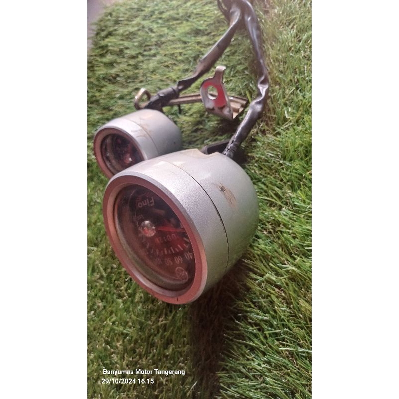 speedometer set amper bensin fino karbu original