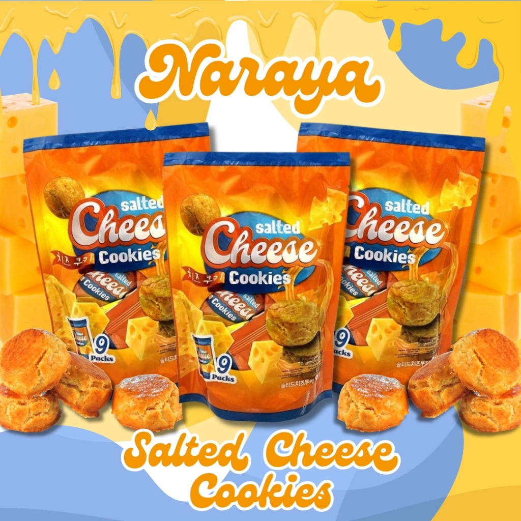 

Naraya Salted Cheese Cookies 3 Pouch