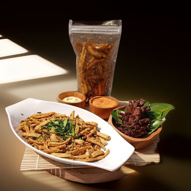 

(R4) Basreng origanal dan pedas daun jeruk