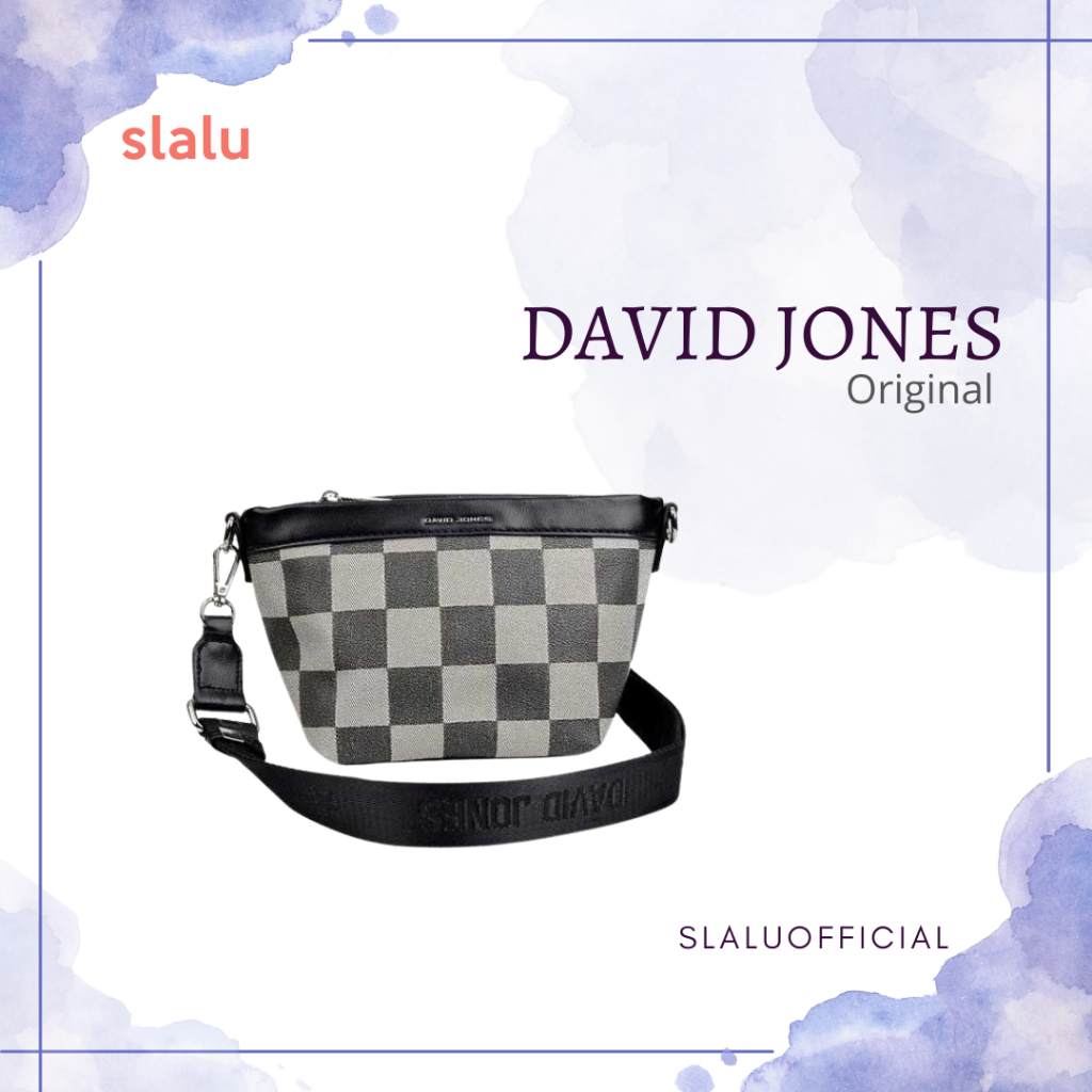Tas Selempang Wanita Branded David Jones Akwatin