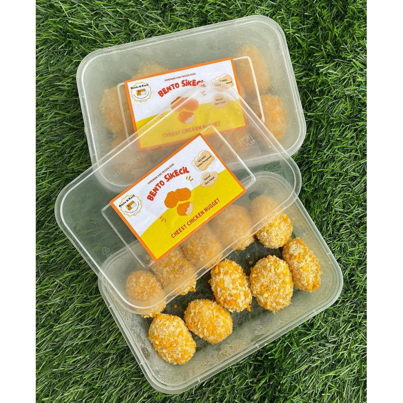 

(Bentosikecil) Cheesy Chicken Nugget Homemade Frozen