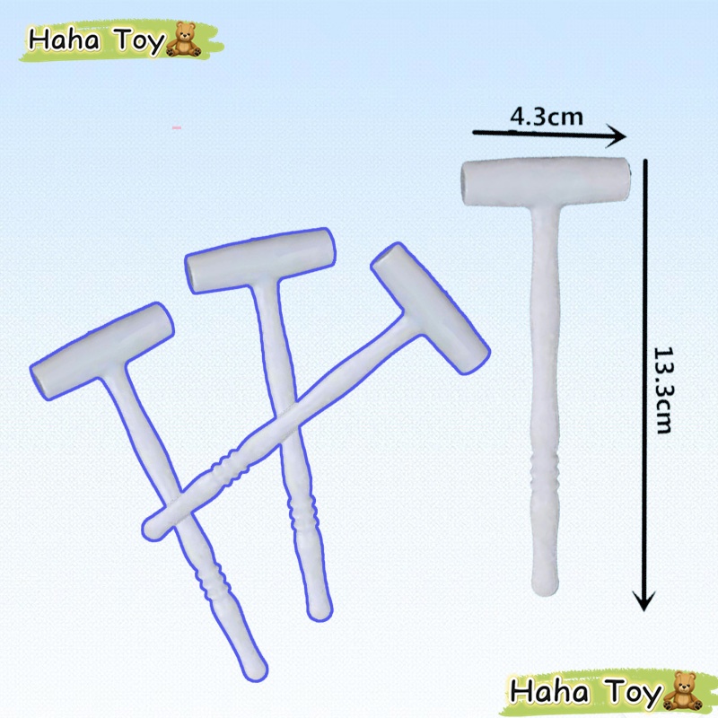 HAHA TOY Palu Kecil Untuk Mainan Nano Blocks Bangunan DIY Bricks Alat Plastic Palu