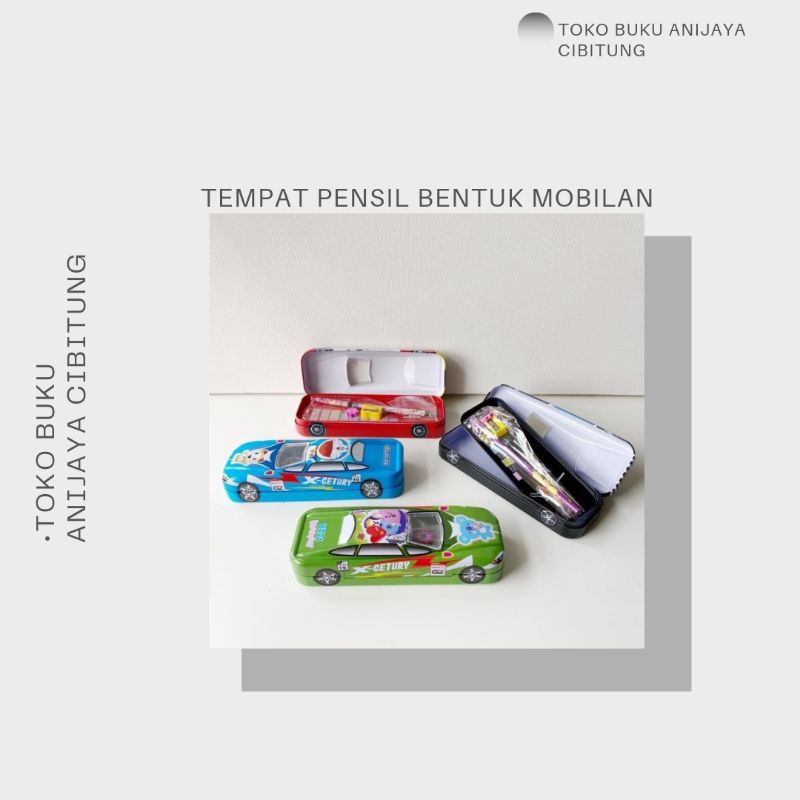 

Tempat Pensil Bentuk Mobil-Mobil an Logam