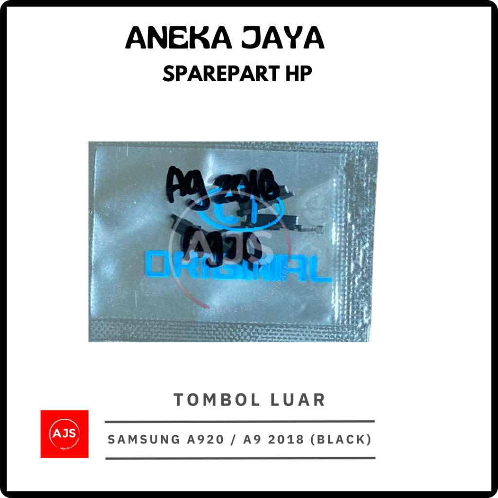 TOMBOL LUAR / KEYPAD / TOMBOL ON + OFF + VOLUME SAMSUNG A920 / A9 2018