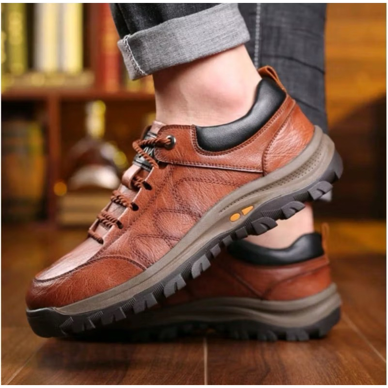 sepatu K11 kulit-Sepatu Formal Pria keren-Sepatu kulit pria asli import-sepatu jalan-jalan pria