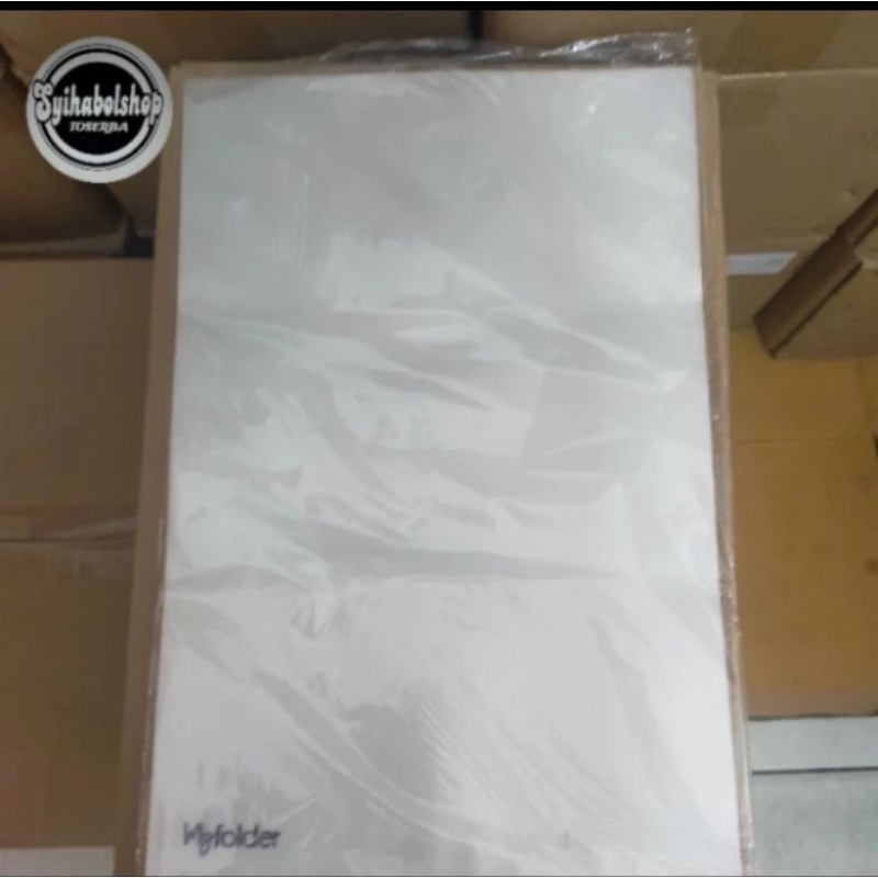 

Map L F4 CCP Motif Pasir / Map Plastik Bening Folder one