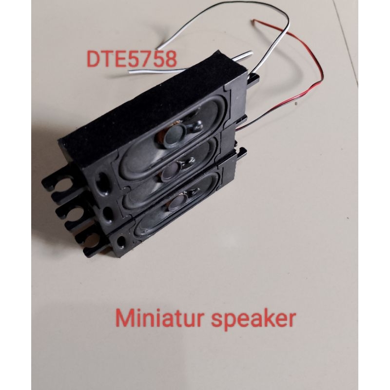 Speakerminiatur soundsystem