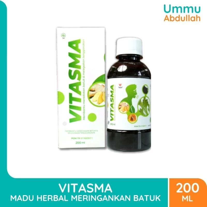 

VITASMA - Madu Herbal Ampuh Atasi Sesak Nafas TBC Flek Paru Batuk Menahun Berdahak Dan Kering