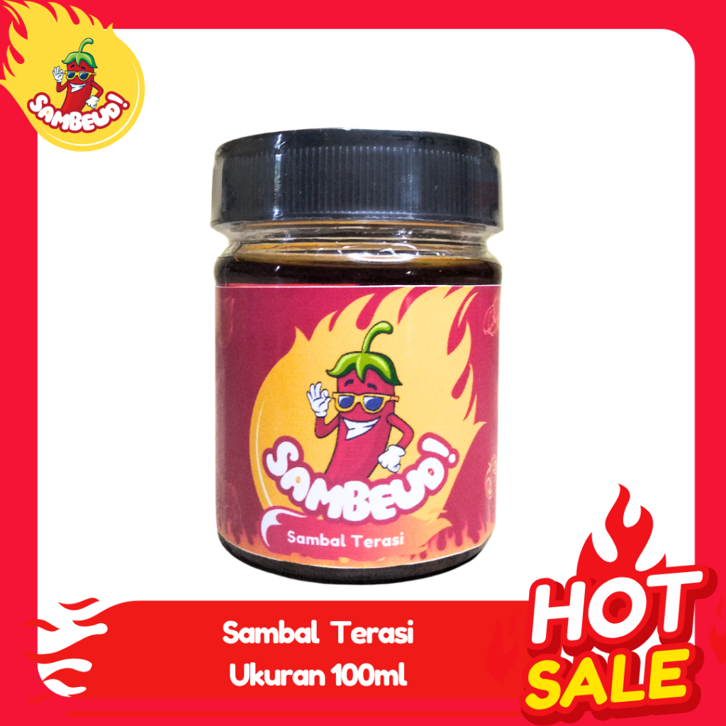 

Sambeud | Sambal Beud | Sambal Terasi | Sambal Pedas Ukuran 100ml