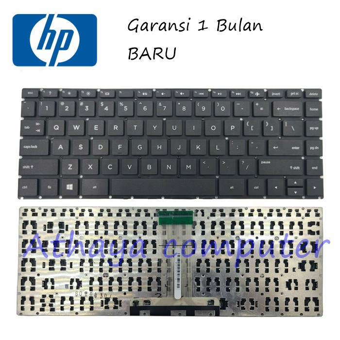 Keyboard Notebook Hp model 14-bw005au 14 bw515au