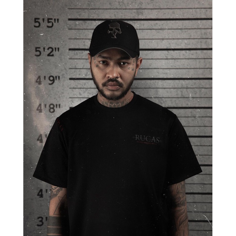 Rucas Black Caviar Leather Special Halloween