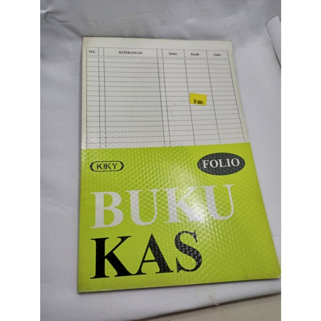 

Buku Bank Folio dan Buku Kas Folio - Buku Kas