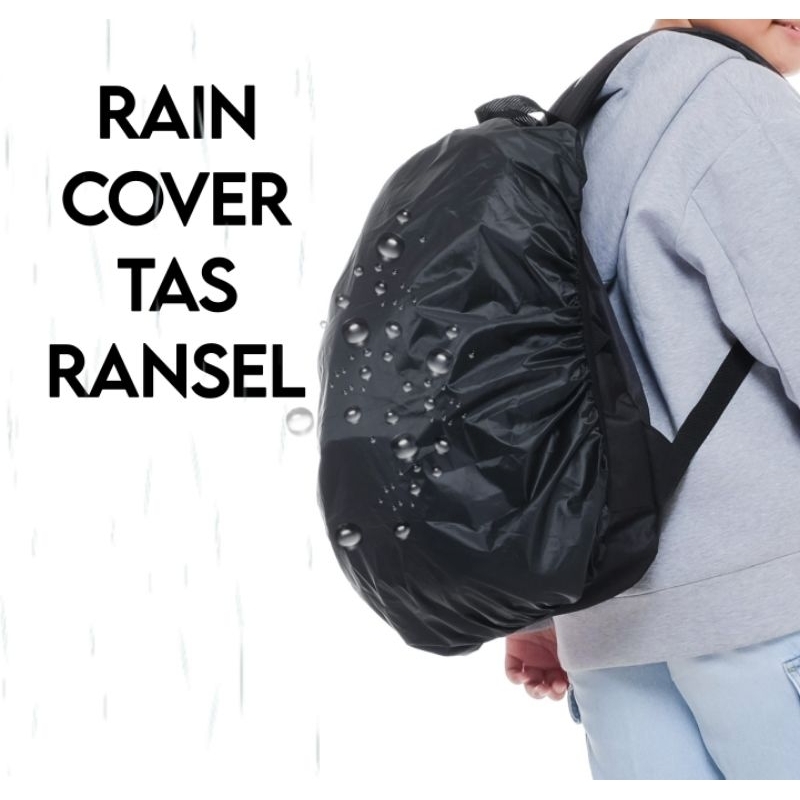 cover tas ransel polos pelindung tas jas hujan ransel sarung ransel tas raincoat