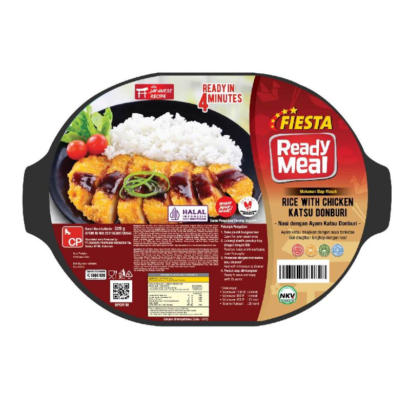 

fiesta ready meal chicken katsu donburi