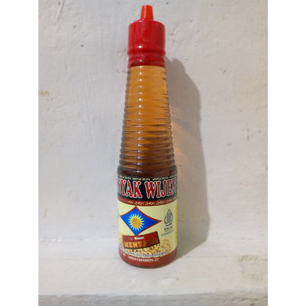 

Minyak wijen Cap Sinar Mentari 150ML