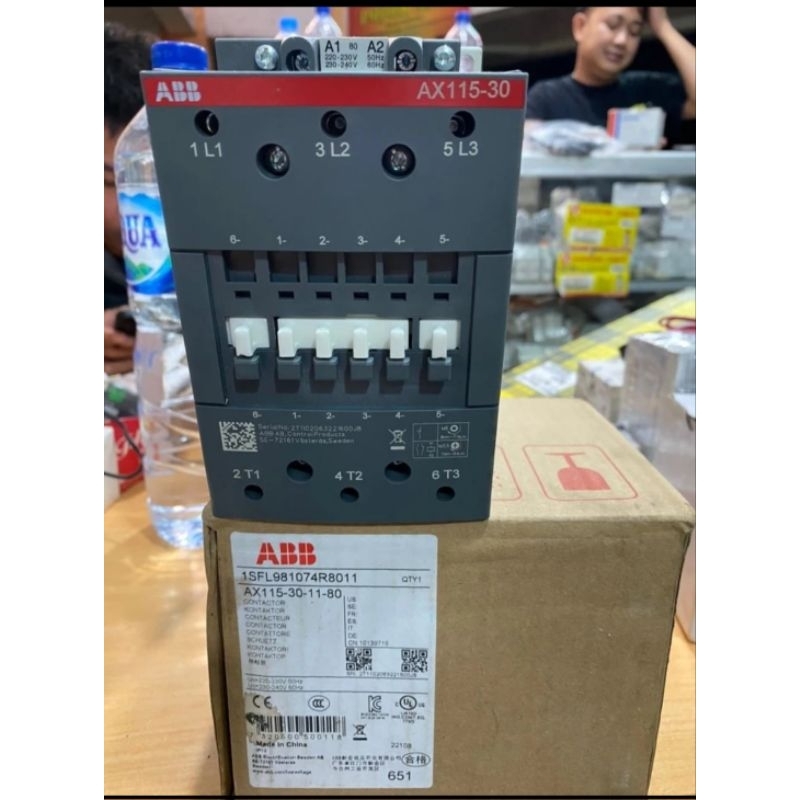KONTAKTOR ABB AX115-30-11-80 220-240VAC