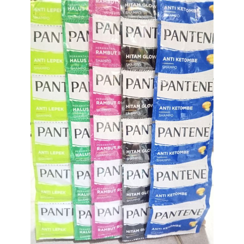 PANTENE shampo sachet isi 12/shampo Pantene/Pantene sachet/pantene