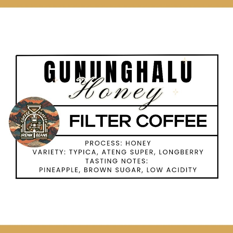 

Kopi Gunung Halu Honey - Arabica Filter Roast Specialty Coffee