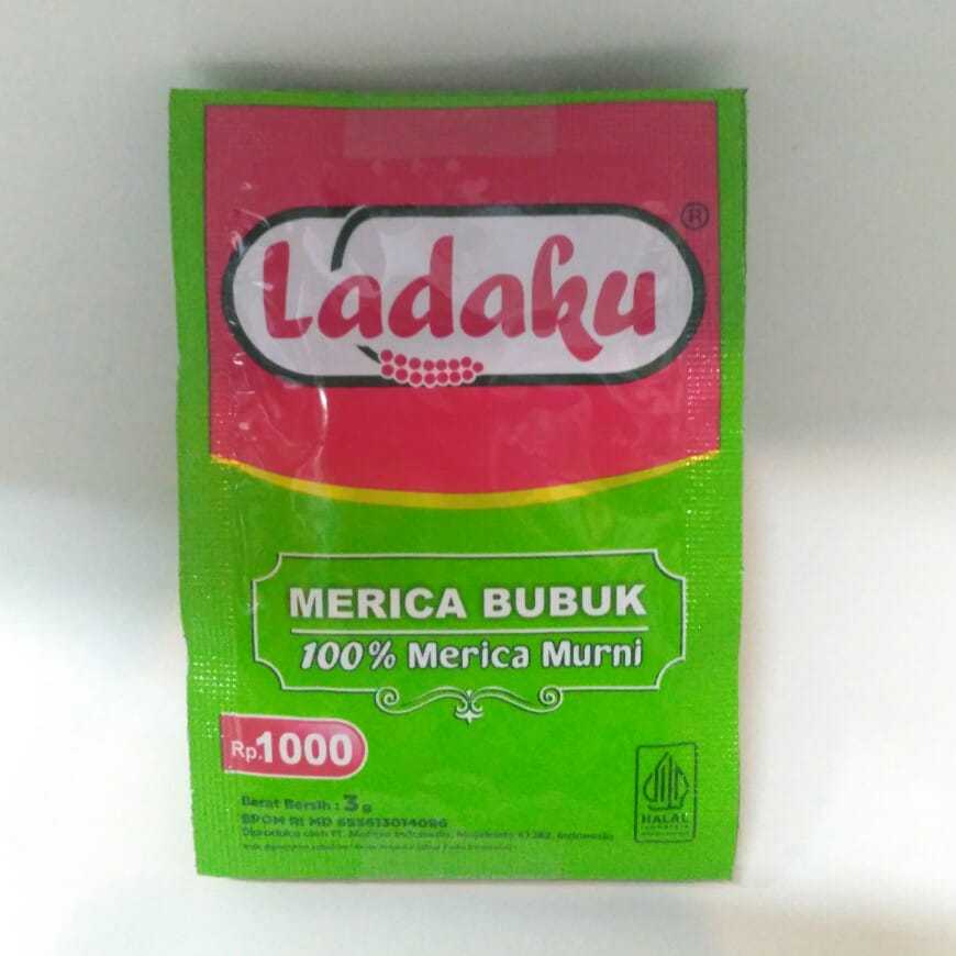 

LADAKU Merica Bubuk 3 gram Berkualitas - 1 Pack isi 6 - SJY Shop Hemat