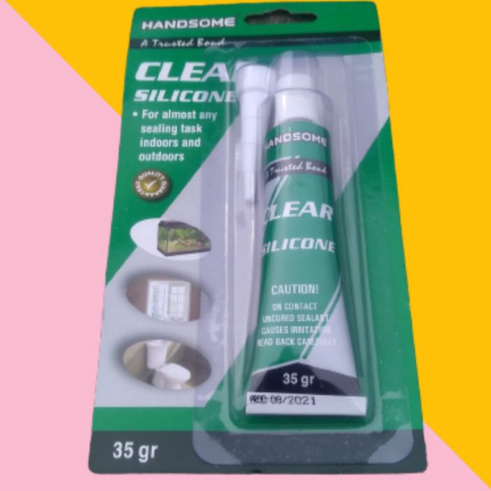 SIAP KIRIM GAN LEM SEALANT LEM KACA LEM RIUM LEM SEALENT AKUARIUM BENING PERLENGKAPAN RIUM