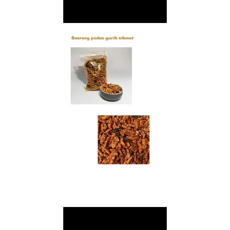 

BASRENG PEDAS JERUK 1KG 500g