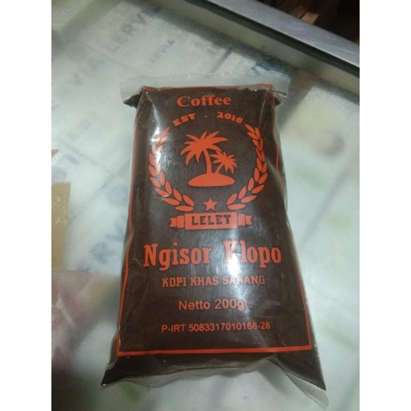 

kopi ngisor klopo khas sarang