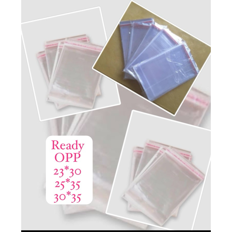 

PLASTIK OPP GARMEN/ATK/BAJU SEAL 100 LEMBAR,SEPACK