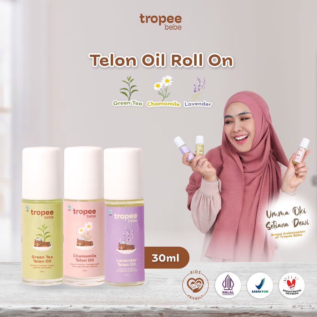 

Diskon 3 Produk Baru Tropee Bebe Telon Oil Roll On 3ml A115