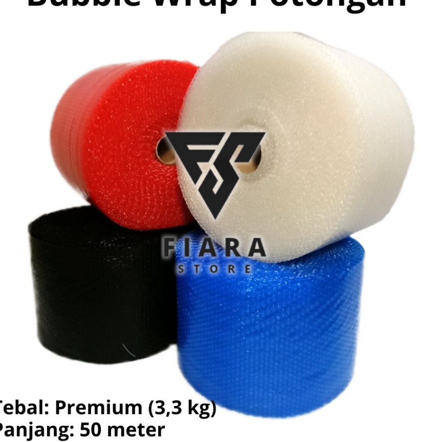 

Khusus Bubble Wrap Roll Kecil 5 Meter x 3 cm