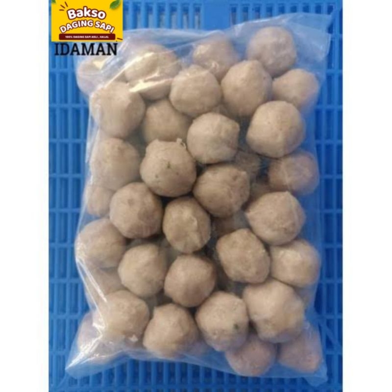 

Jual bakso sapi + ayam Frozen isi 50 butir tanpa pengawet