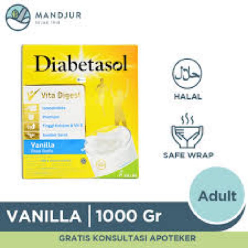 

SUSU DIABETASOL VANILA UKURAN 1KG