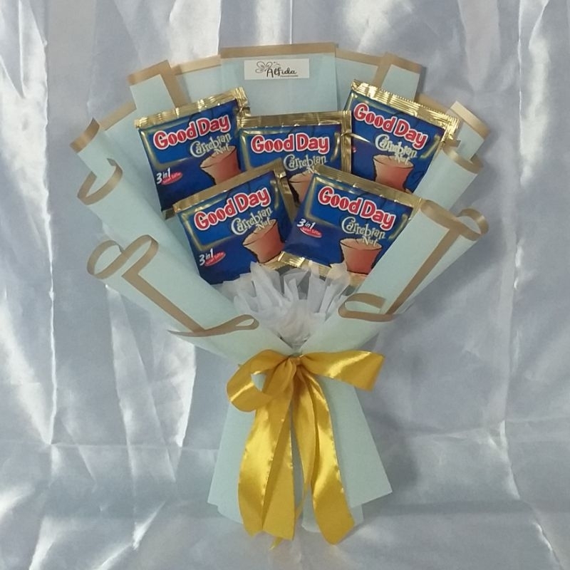 

Buket Snack Ready (free kartu ucapan dan paper/plastic bag)