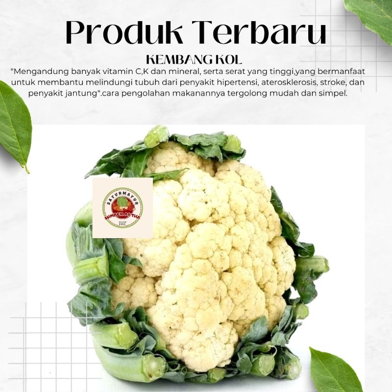 

Sayur Fresh 500Gr Kembang Kol super murah fast delivery