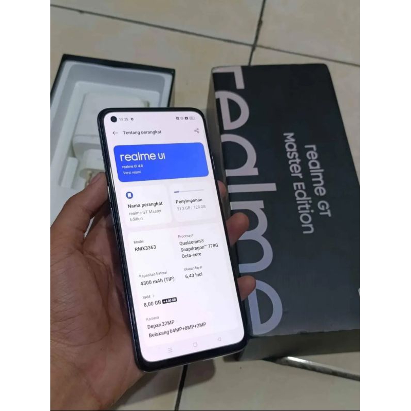 REALME GT MASTER 5G SECOND LIKE NEW