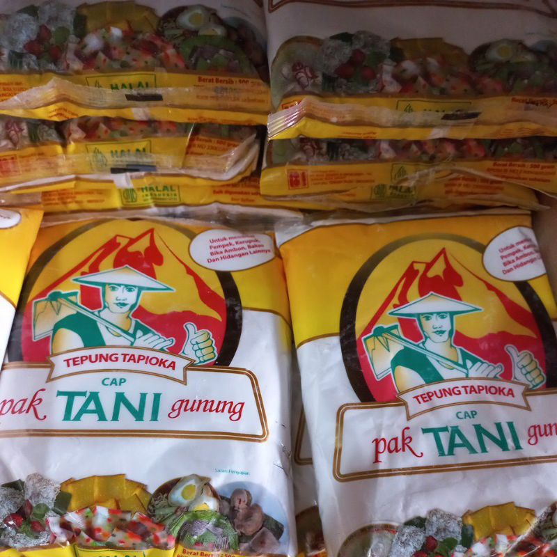

tepung tapioka cap tani gunung 500gr