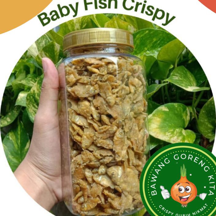 

RAIH DISKON Baby Fish Crispy Baby Fish Ikan Nila Crispy toples uk 2gr