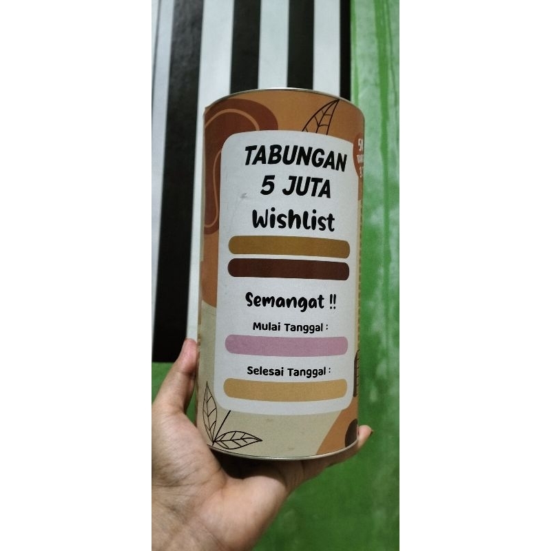 CELENGAN TARGET 5Juta JUMBO/tabungan target/Celengan viral