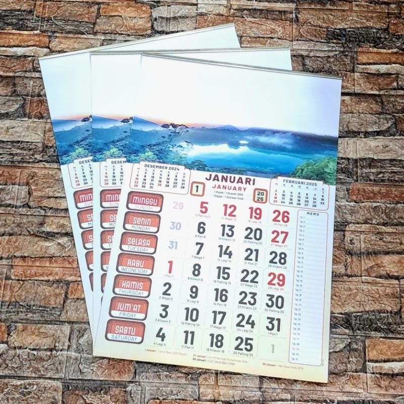 

KALENDER KERJA MEDIUM WARNA HVS 12 LEMBAR 2025