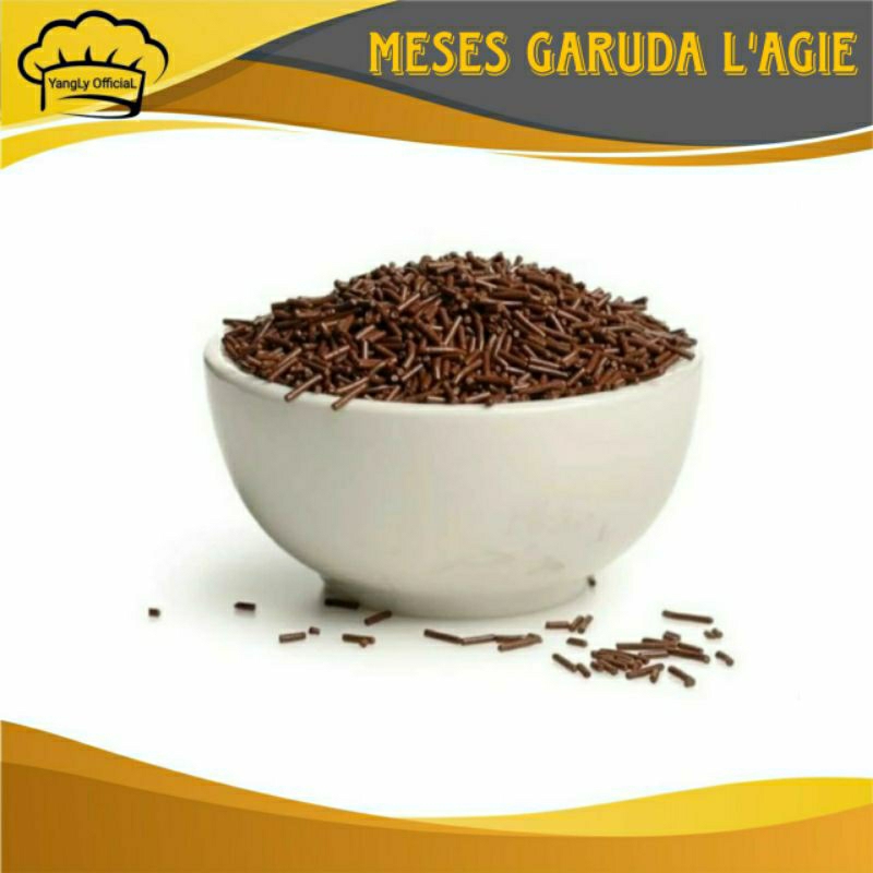 

Meses GARUDA L'AGIE Coklat Compound / Butir L'AGIE Coklat Meises Ceres 250gr