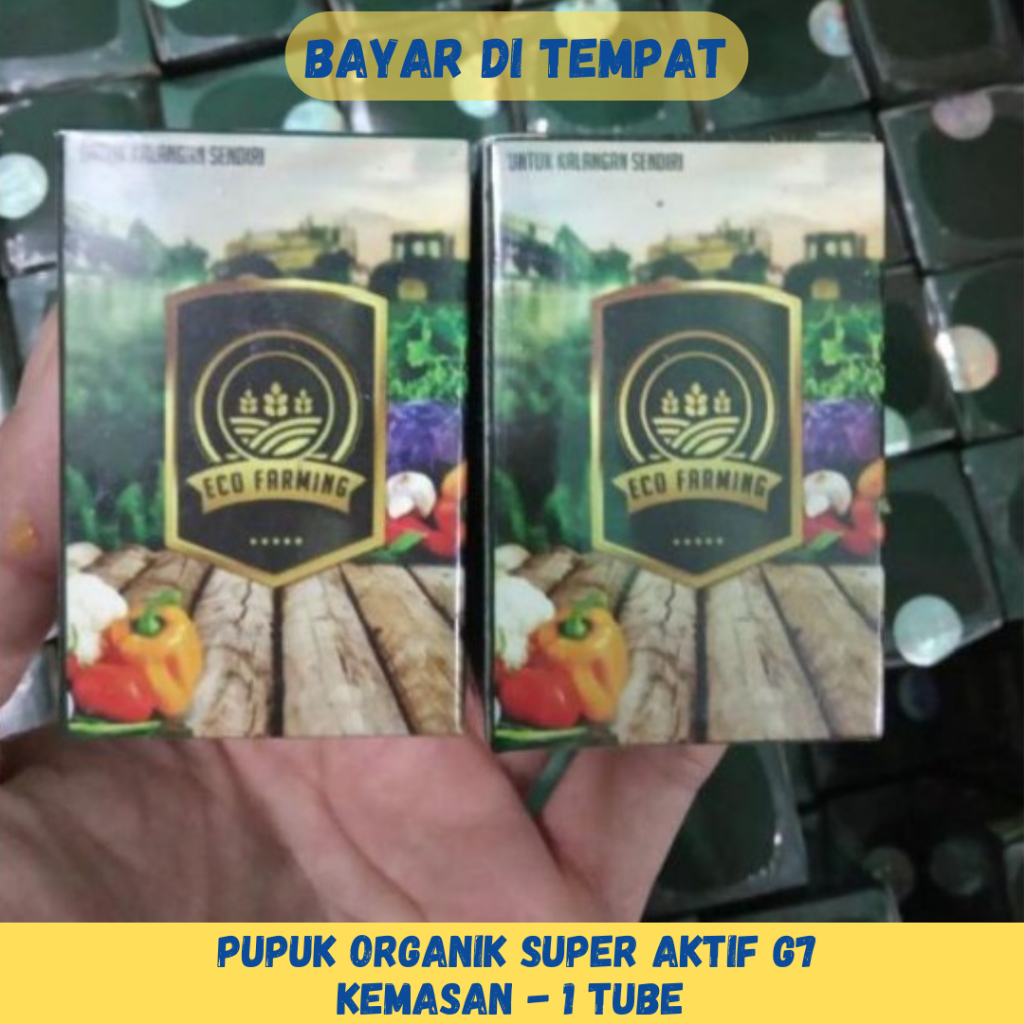 Pupuk Sayuran & Padi - 1 Tube - Pupuk Organik Super Aktif
