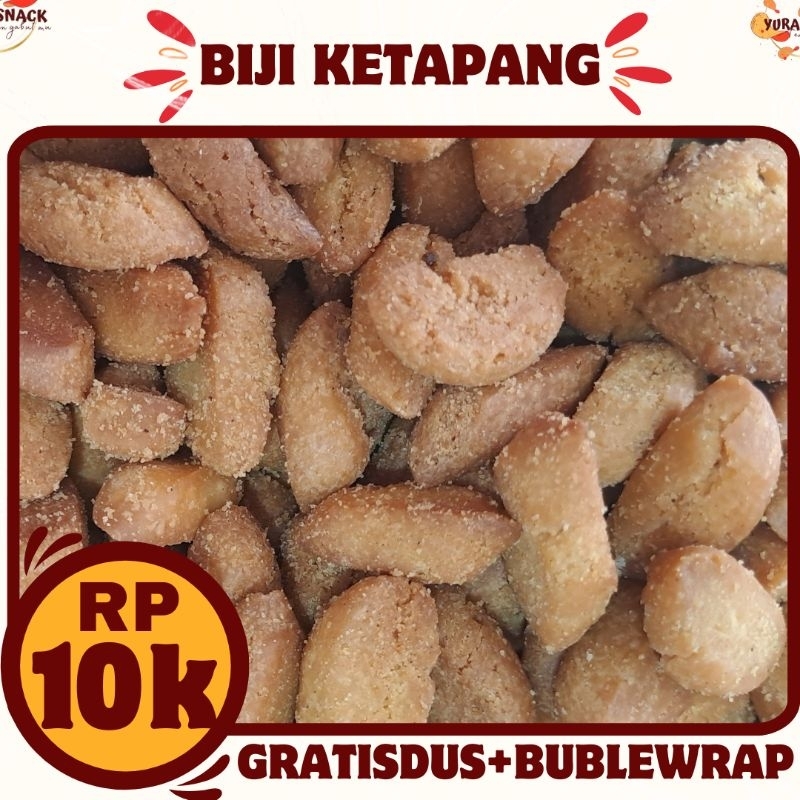 

Kue Biji Ketapang Manis Empuk Premium Camilan Kiloan Kemasan 250 gr 500 gr